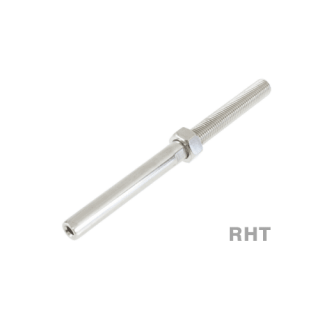 S7801L-030620EC - Swage Stud suits 3.2mm wire M6 x 20mm LHT Econ AISI 316