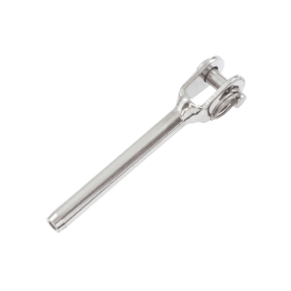 E7803-0816 - 8.0mm Econ Fork Terminal 16mm Pin 316 Grade Stainless Steel