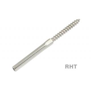 E7831R Econ Right Hand Threaded Lag Screw AISI 316 - ALL SIZES