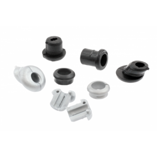 GROM-B37 - ProRig 4.2mm Black 37 Degree Flat Grommets PVC UV Stabilised