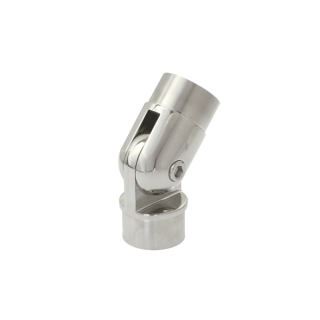 P5010-16MP - ProRail 50.8 x 1.6mm Adjustable Connector Mirror Polish 316 Grade Stainless Steel