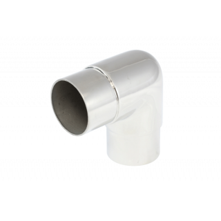 P5055-16MP - ProRail Flush Elbow 90° Mirror Finish 316 Grade Stainless Steel