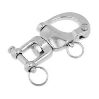 S2481-01 ProRig 70mm Snap Shackles Swivel Jaw 316 Grade Stainless Steel