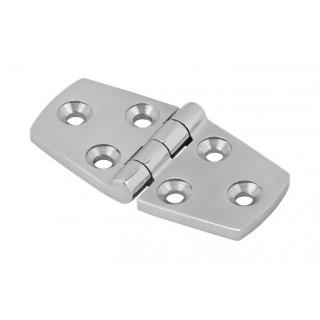 S9222-75 - 75mm x 38mm Stainless Steel Flat Hinge SS316