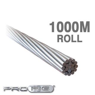 W119 1 x 19 ProRig Wire Rope 316 Grade Stainless Steel (1000 Metre Roll) - ALL SIZES