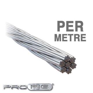 W77 7 x 7 ProRig Wire Rope 316 Grade Stainless Steel (Per Metre) - ALL SIZES