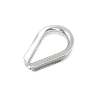 S234-025 - ProRig 2.5mm Thimbles 316 Grade Stainless Steel