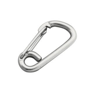 S2430-06 - ProRig 6mm Safety Spring Hook 316 Grade Stainless Steel