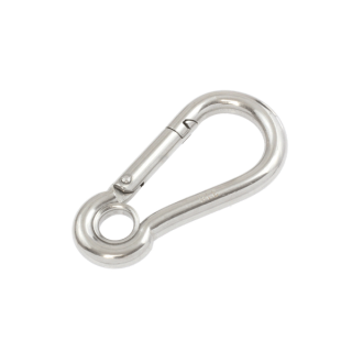 S2450WE ProRig Spring Hook With Eye AISI 316 - ALL SIZES