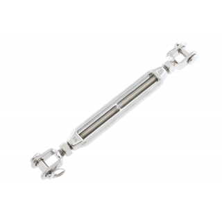 S311J-06 - 6mm ProRig Turnbuckle Jaw/Jaw 316 Grade Stainless Steel