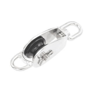 S3141ANL-32 - ProRig 32mm Mame Block Single Nylon Sheave with Bracket 304G Stainless