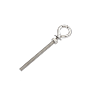 S3191-08080 - ProRig M8 x 80mm Eye Bolt with Nut & 2 Washers 316G Stainless