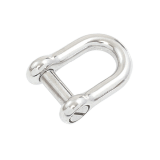 S360C-10 - ProRig 10mm Cast Slot Head Dee Shackle 316 Grade Stainless Steel