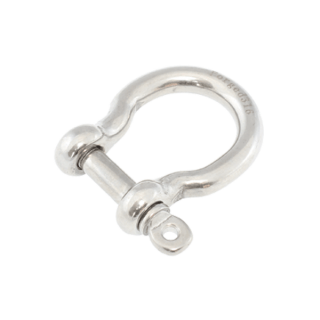 S370F ProRig Forged Bow Anchor Shackle AISI 316 - ALL SIZES