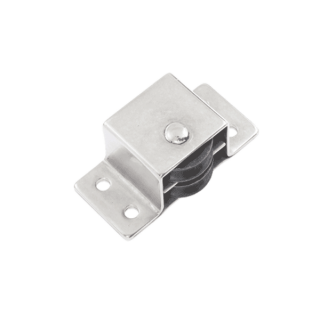 S8260-25 - ProRig 25mm Double Pulley Block Fixed 316 Grade Stainless Steel