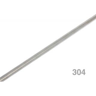 SROD4-08 - M8 1M 304 Grade Stainless Steel