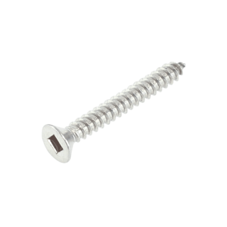 SSTS4-0832 - 8g x 32mm Self Tapping Screw Countersunk Square Head 304 Grade Stainless Steel